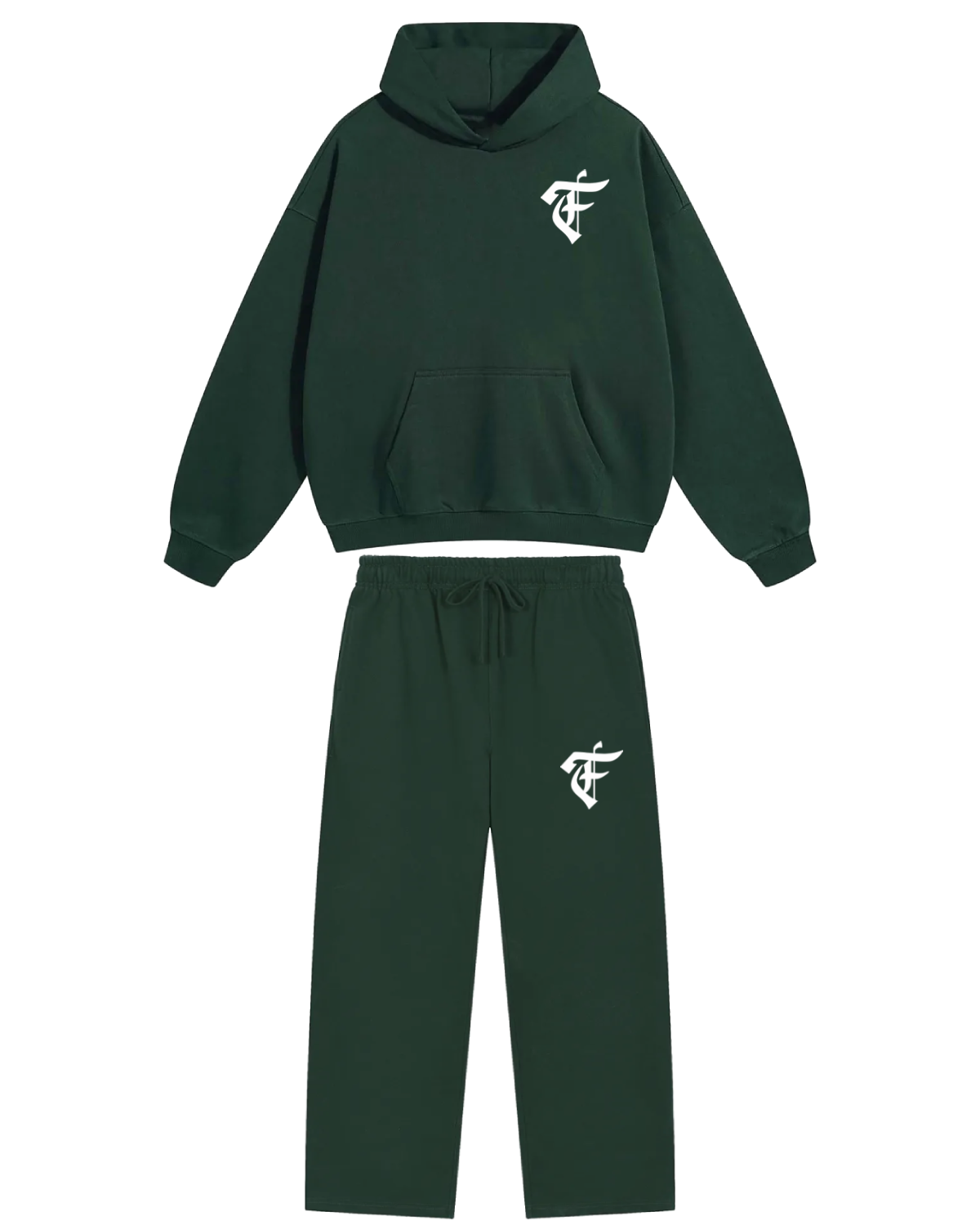'F' Dark Green Set