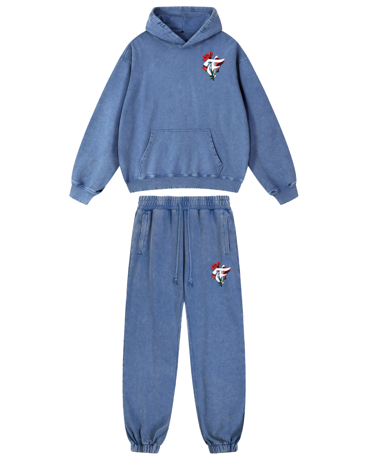 LaRose Blue Washed Set