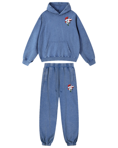 LaRose Blue Washed Set