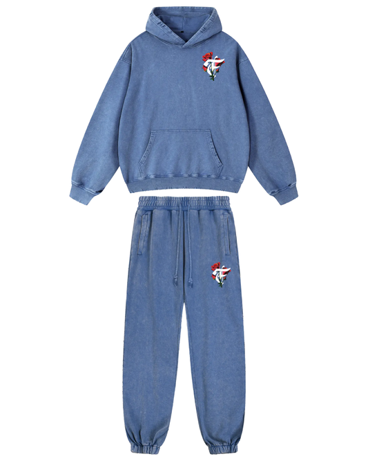 LaRose Blue Washed Set
