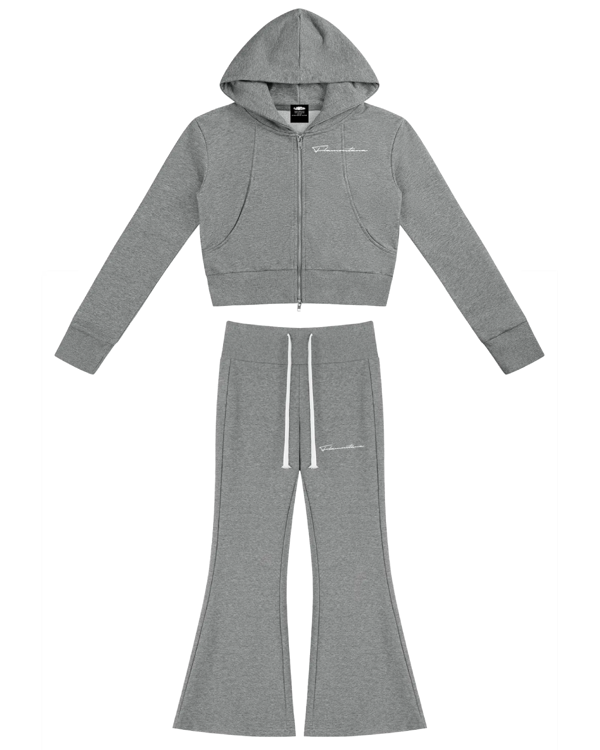 Womens Grey Signature Set