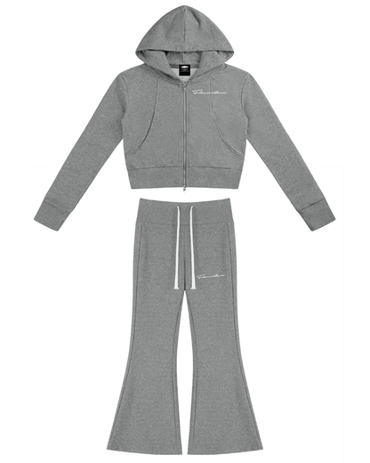 Womens Grey Signature Set