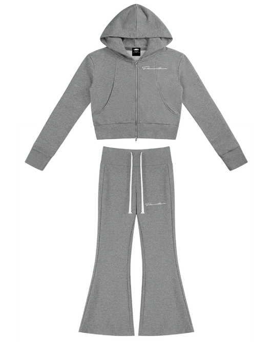 Womens Grey Signature Set