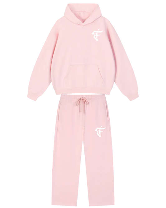 'F' Light Pink Set
