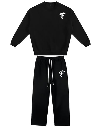 'F' Logo Black Set
