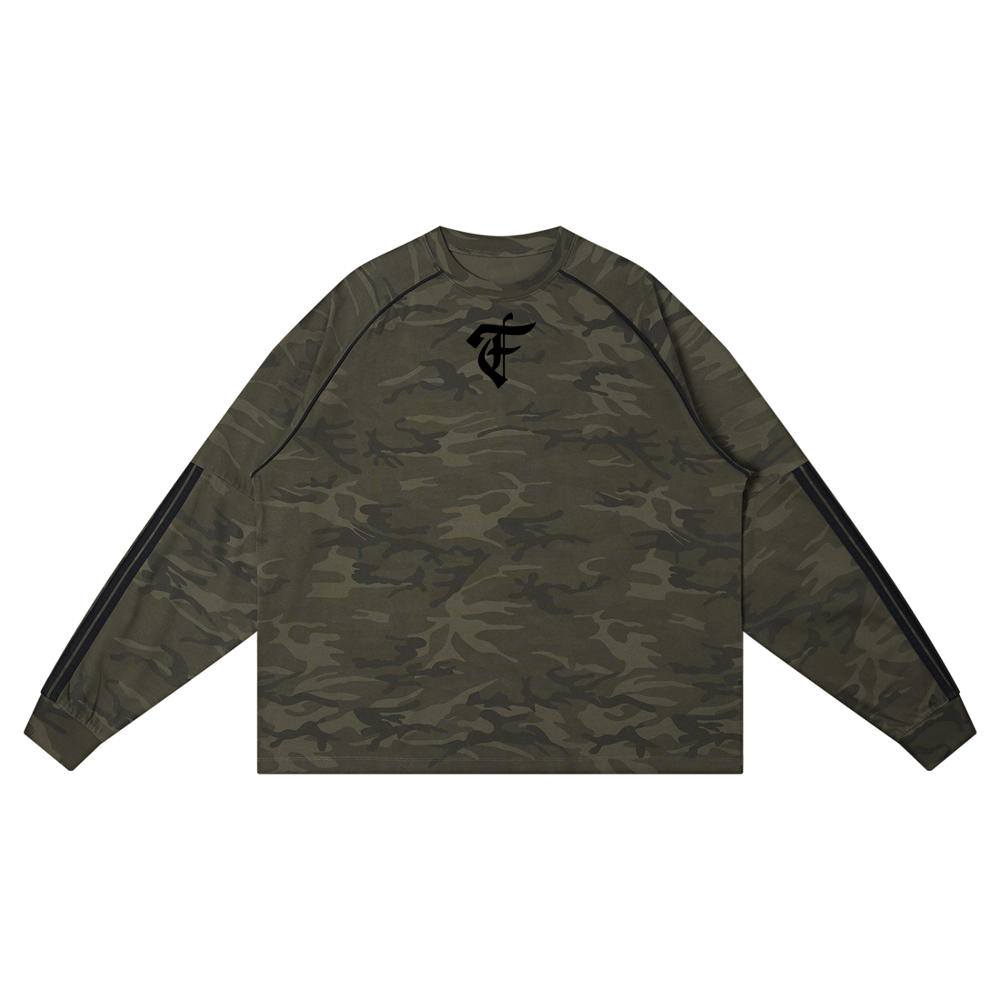 'F' Camo Sleeved Shirt