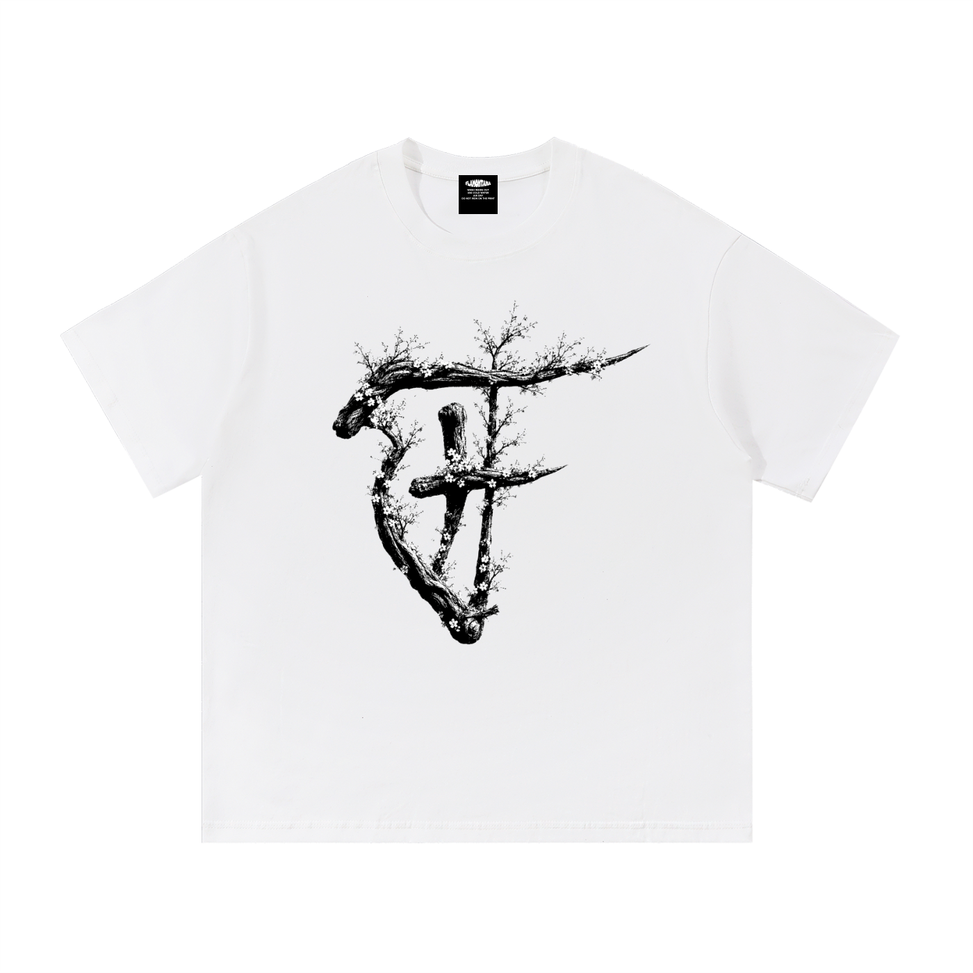 'F' Tree Graphic Shirt