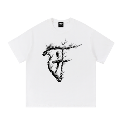 'F' Tree Graphic Shirt