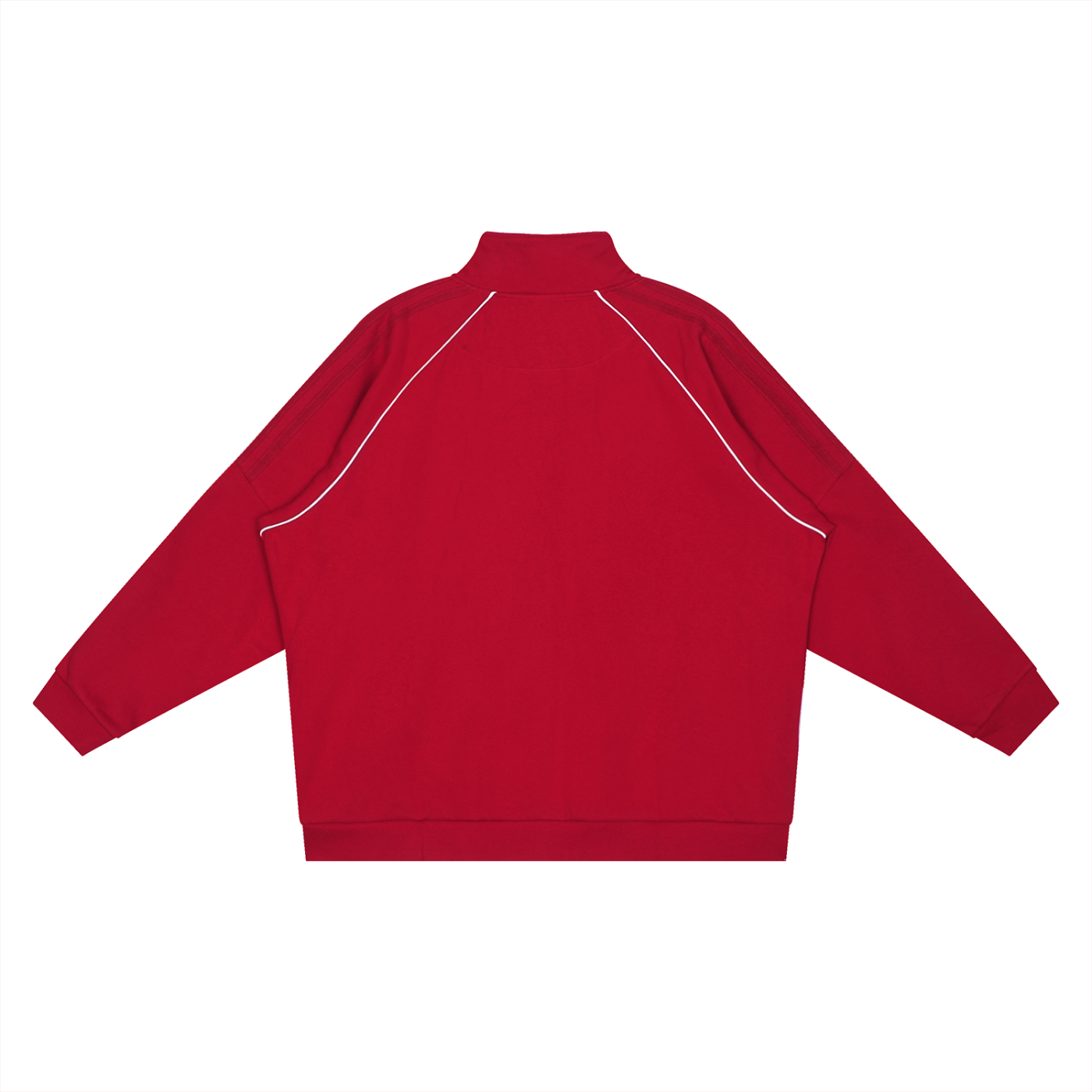 Flamontana Red Reflective Piped Tracksuit
