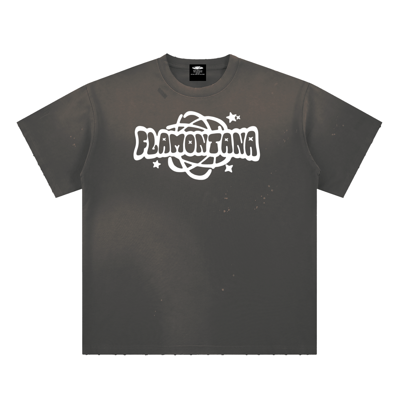 Flamontana Cosmos Frayed Shirt
