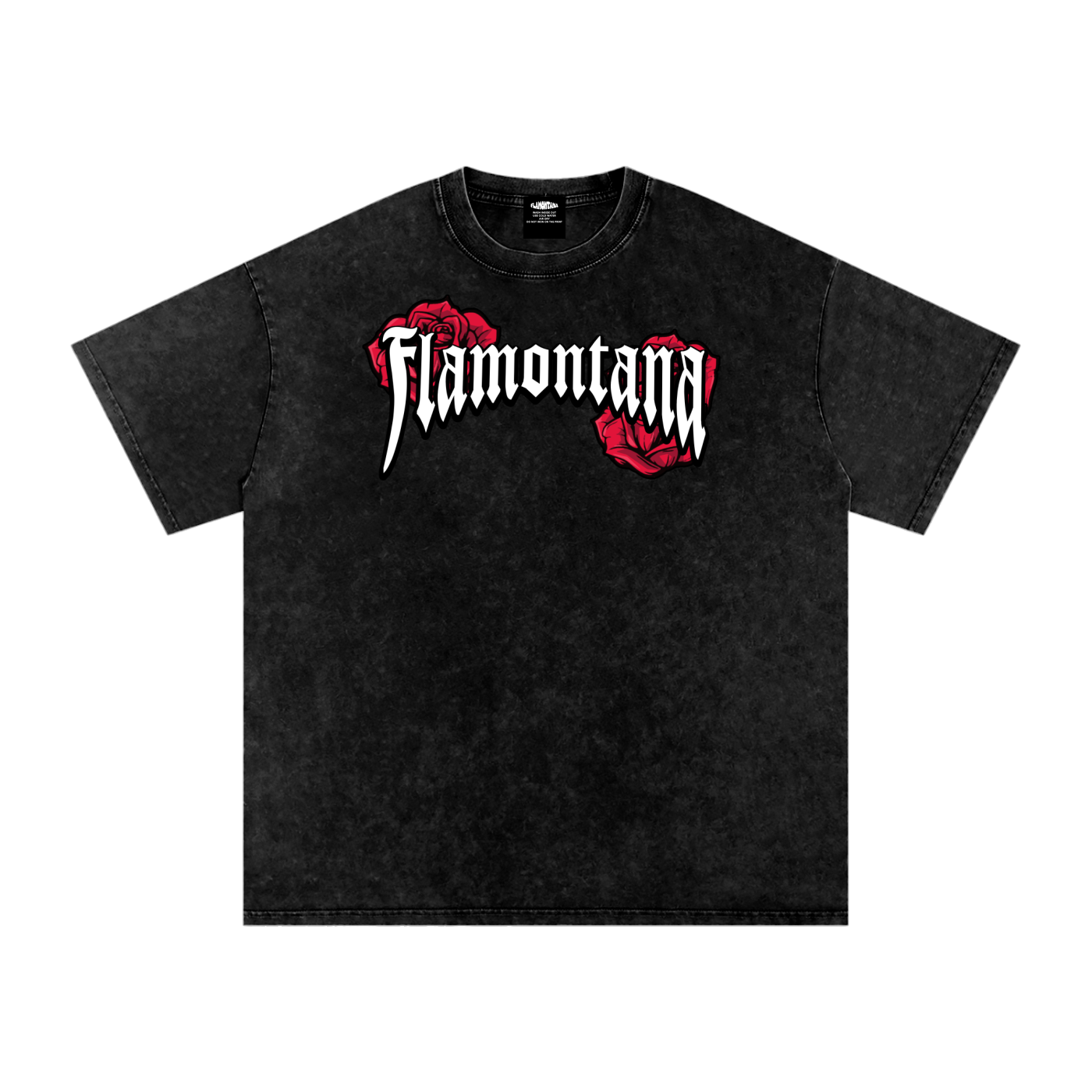 Flamontana Flower Graphic Shirt