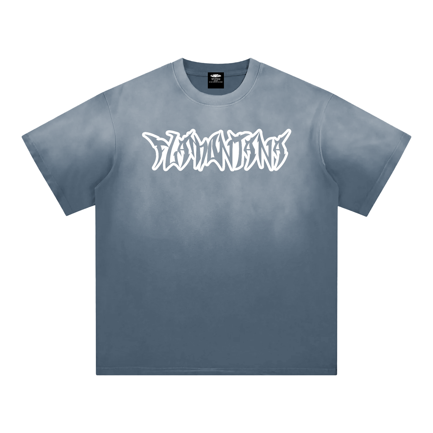 Flamontana Scrawl Shirt Washed