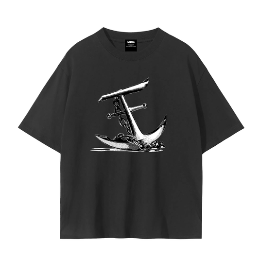 Flamont'anchor Shirt Black