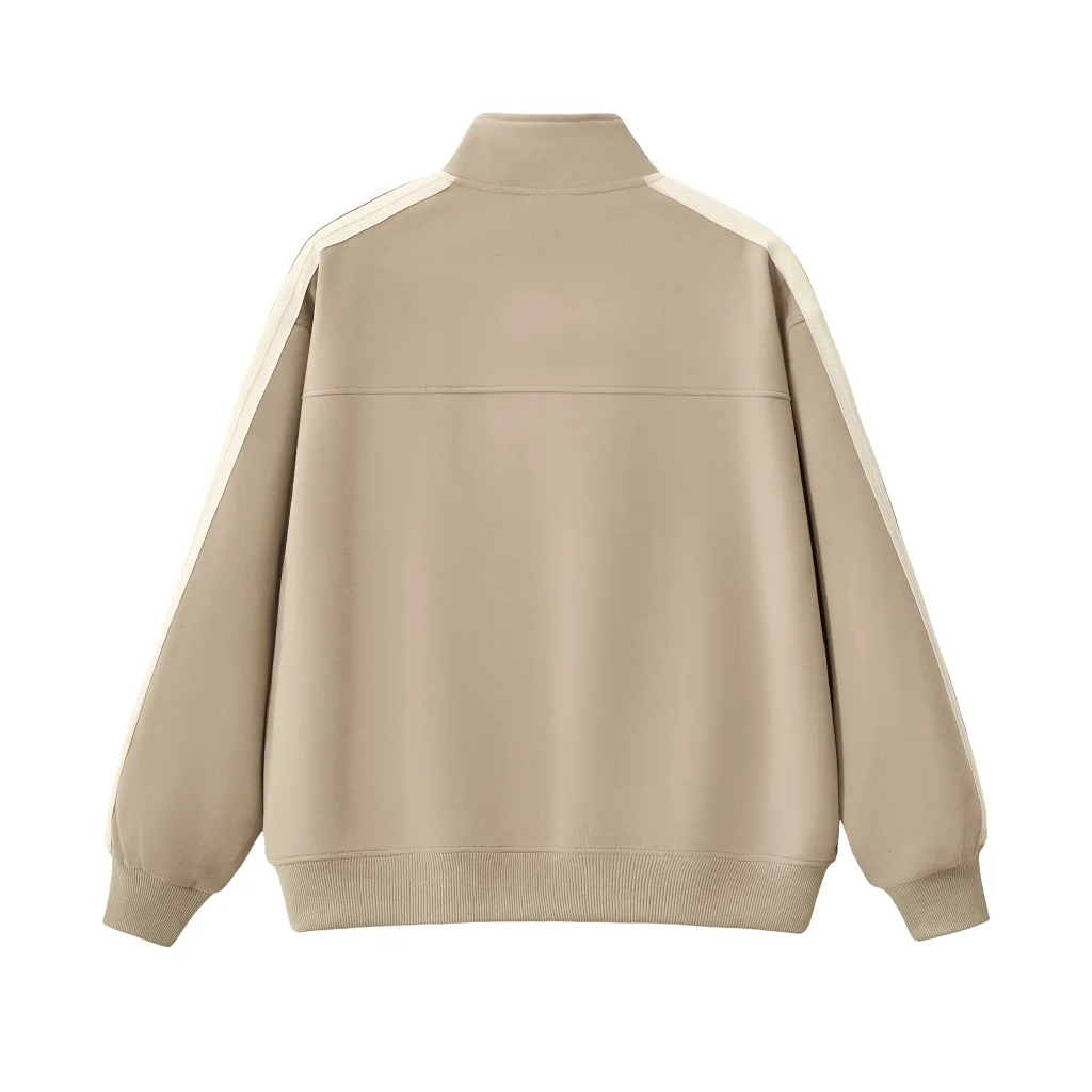 'F' Contrast Side-Stripe Jacket