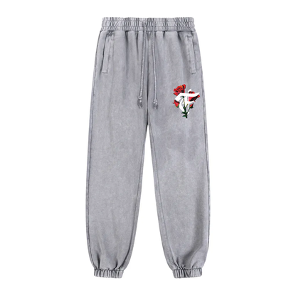 Flamontana LaRose Snow Washed Joggers