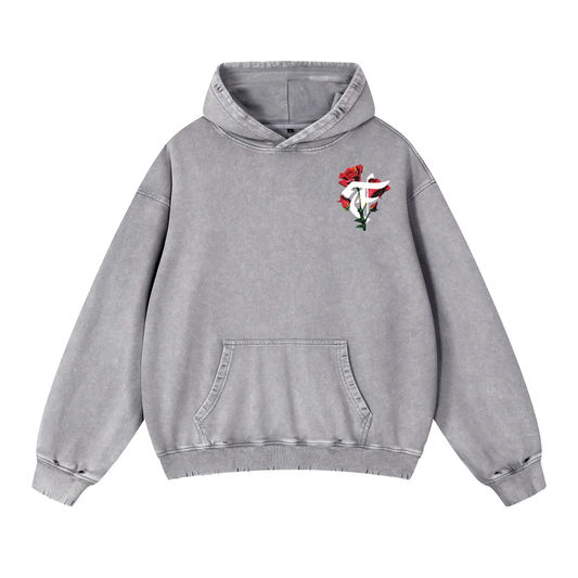Flamontana LaRose Snow Washed Hoodie