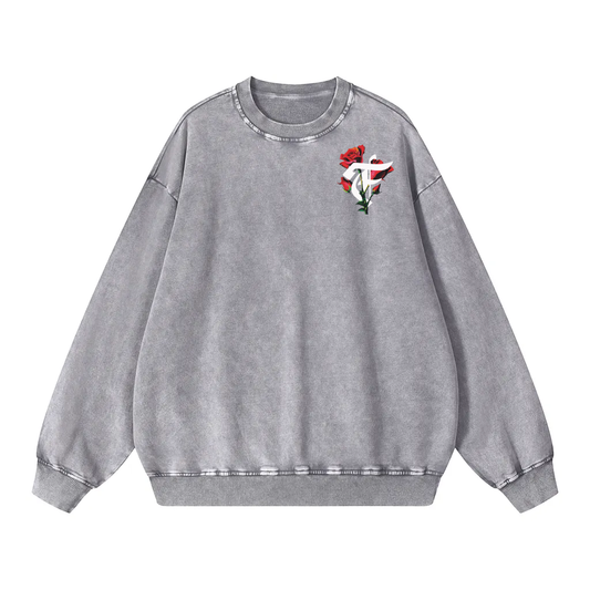 LaRose Snow Washed Sweatshirt
