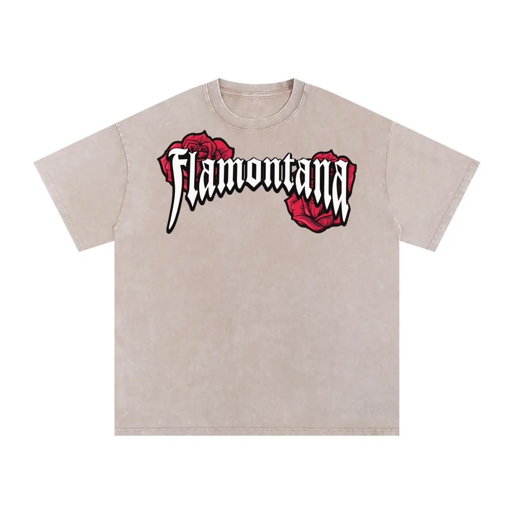 Flamontana 'LaRose' Backprint Shirt