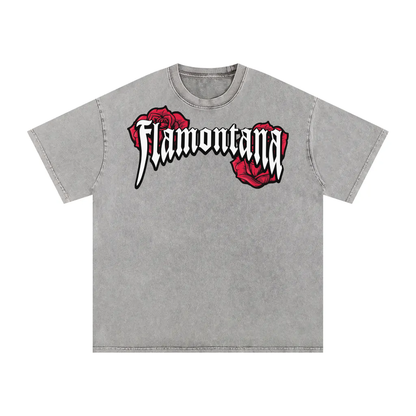 Flamontana 'LaRose' Backprint Shirt