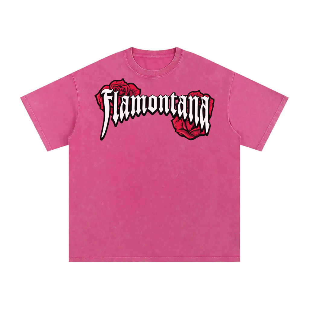 Flamontana 'LaRose' Backprint Shirt