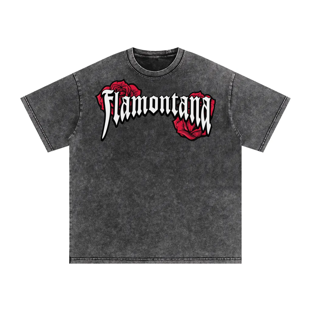 Flamontana 'LaRose' Backprint Shirt