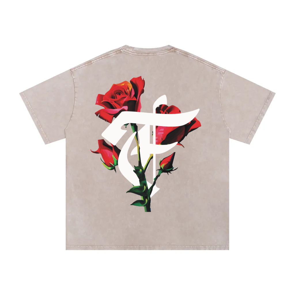 Flamontana 'LaRose' Backprint Shirt