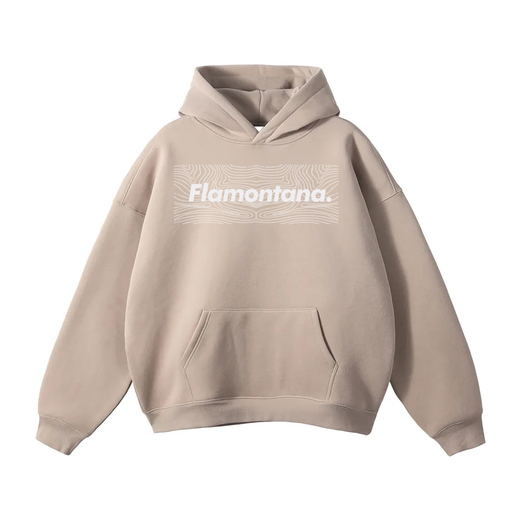 Flamontana 'Levels' Fleece Lined Hoodie