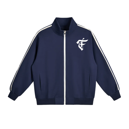 'F' Contrast Side-Stripe Jacket