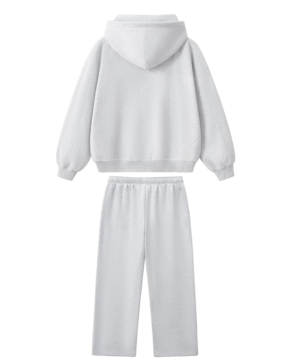 Meltin F Contrast Stitch Set - Light Grey