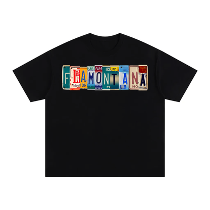 Flamontana Car Plate T-Shirt