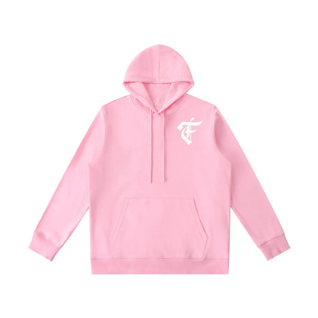 'F' Logo Fleece-Lined Hoodie