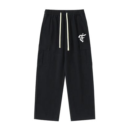'F' Logo Drawsting Cargos