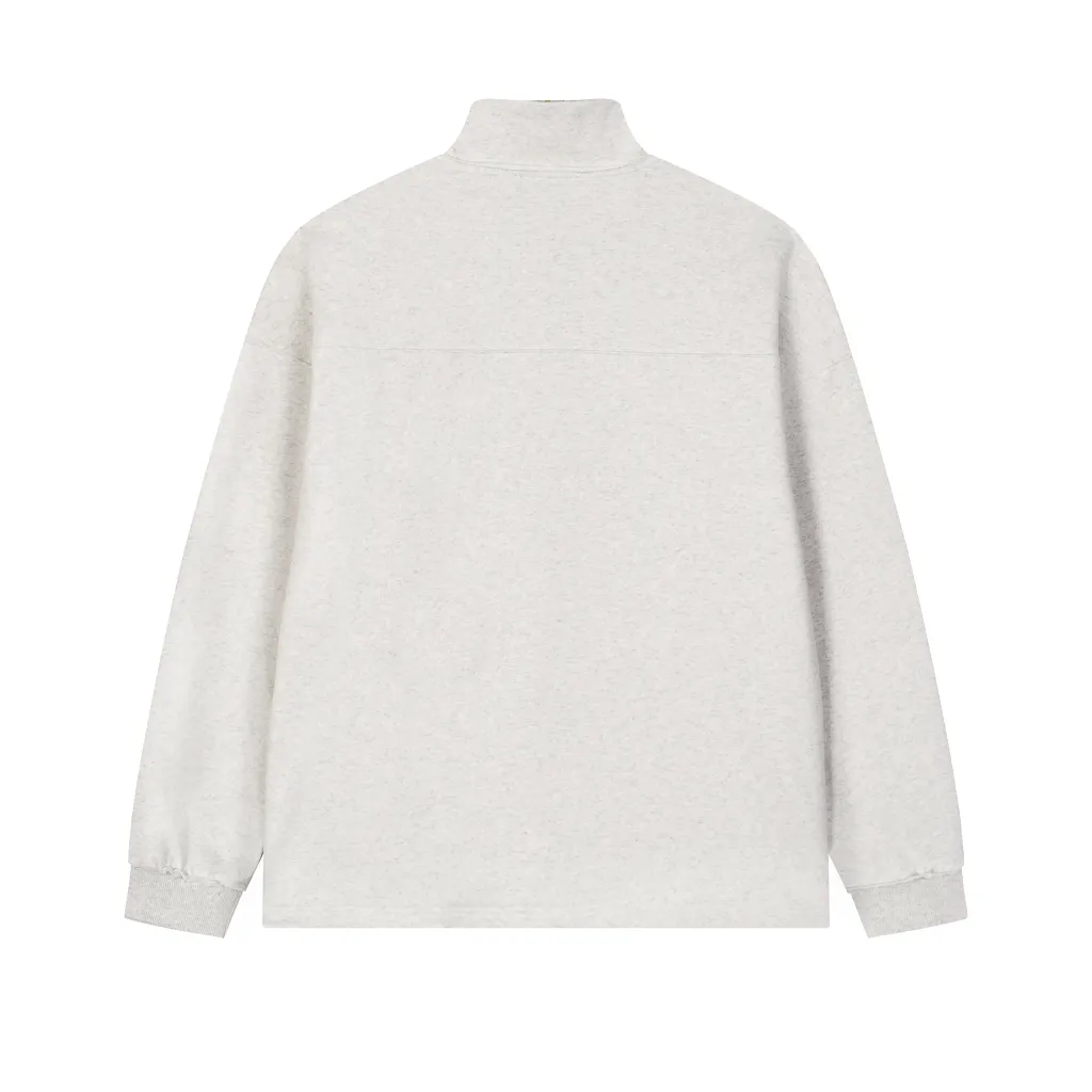 'F' Half Zip Top