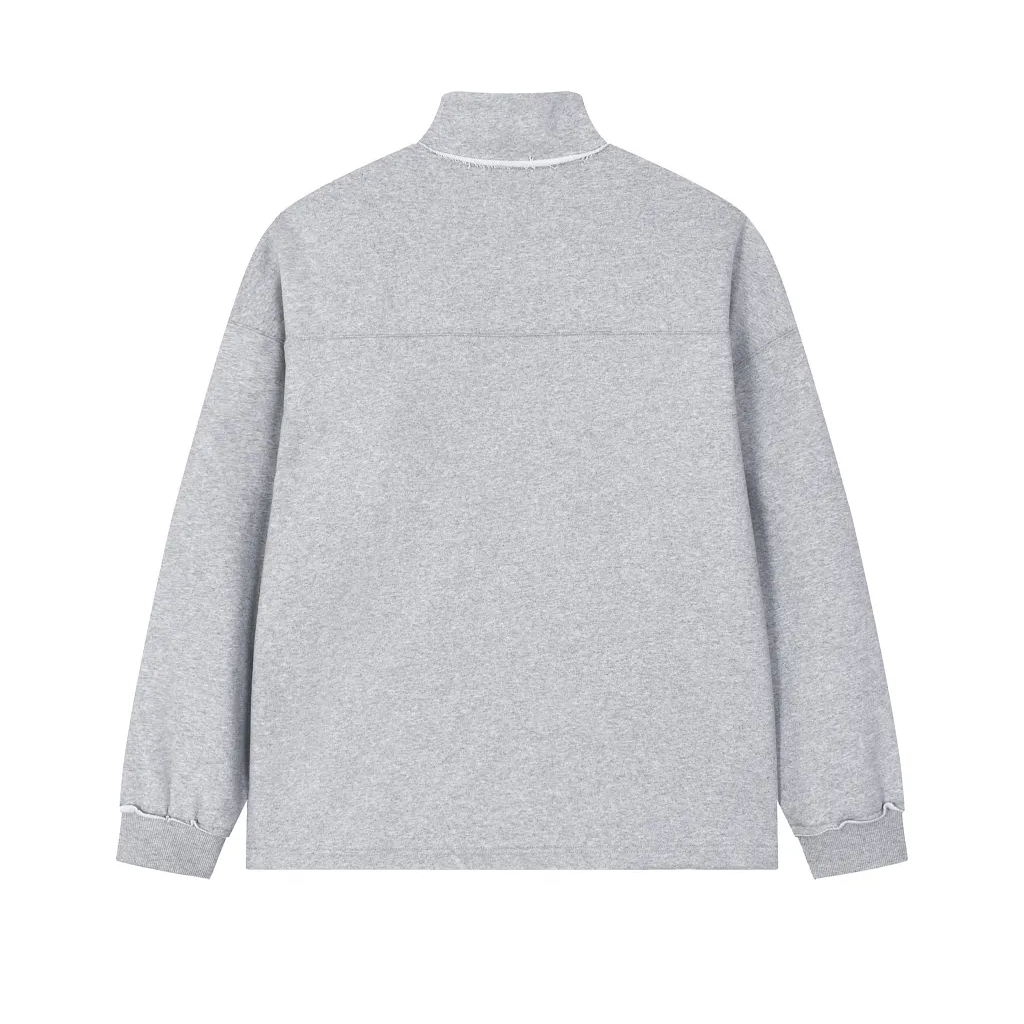 'F' Half Zip Top