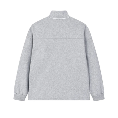 'F' Half Zip Top