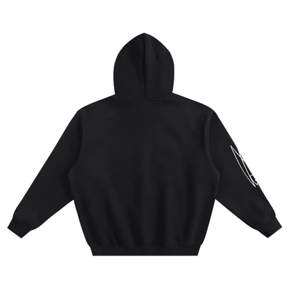 Melting 'F' Signature Sleeve Hoodie