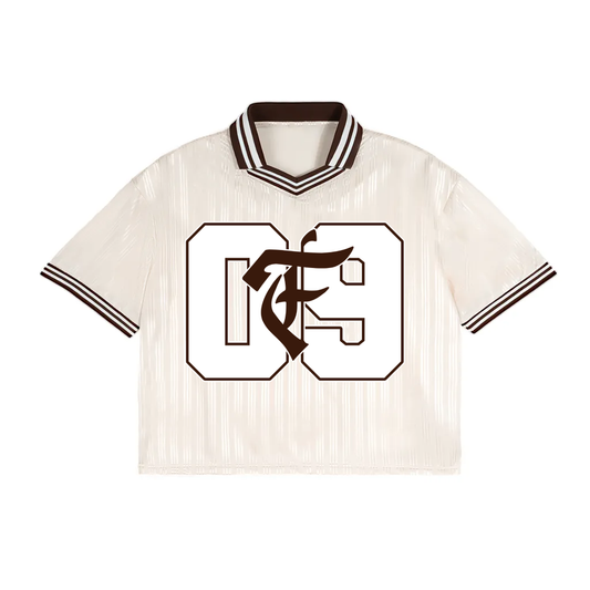 'F 09' Contrast Collar Shirt