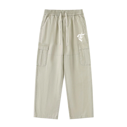 'F' Logo Drawsting Cargos