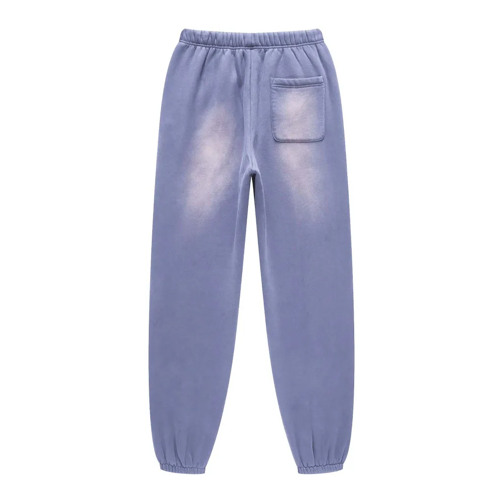 'F' Washed Denim Blue Joggers