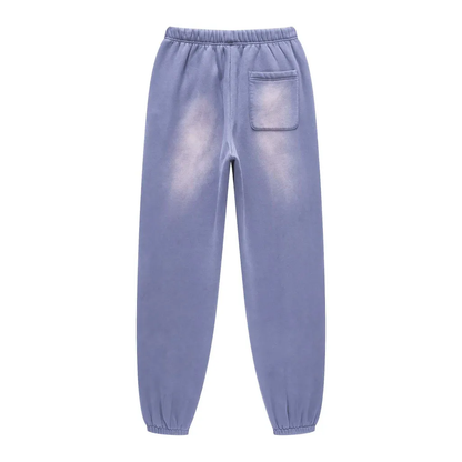 'F' Washed Denim Blue Joggers