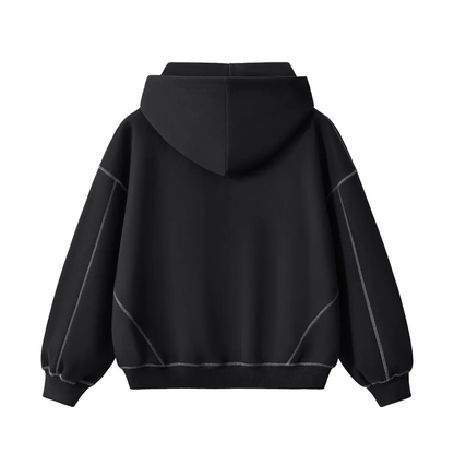 Meltin F Reverse Stitched Set - Noir