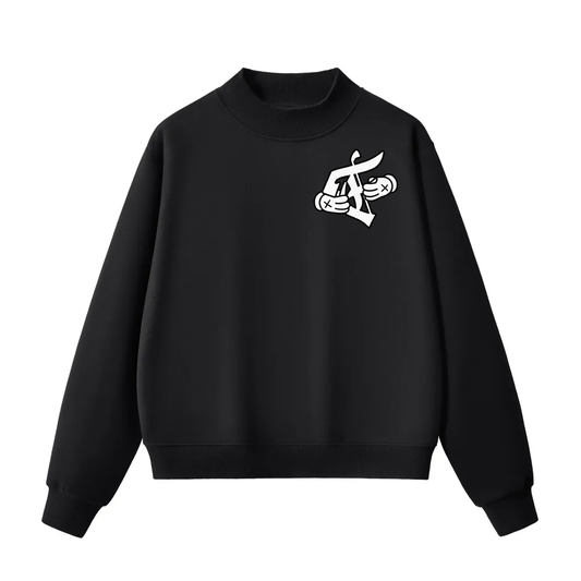 'Holdin F' Insulated Neck Sweatshirt