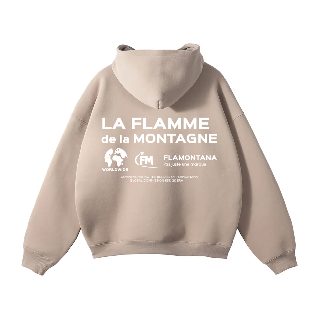 'La Flamme Origins' Backprint Hoodie