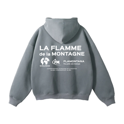 'La Flamme Origins' Backprint Hoodie