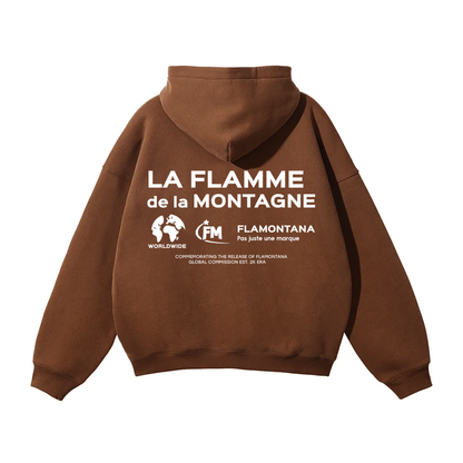 'La Flamme Origins' Backprint Hoodie