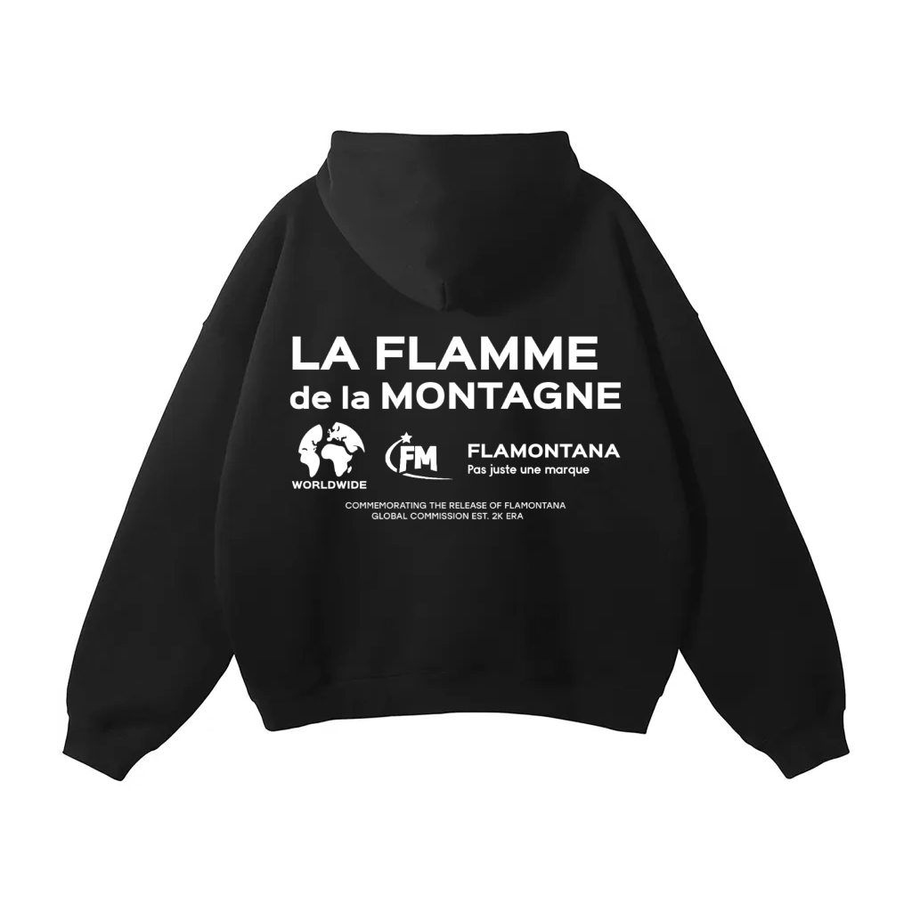 'La Flamme Origins' Backprint Hoodie