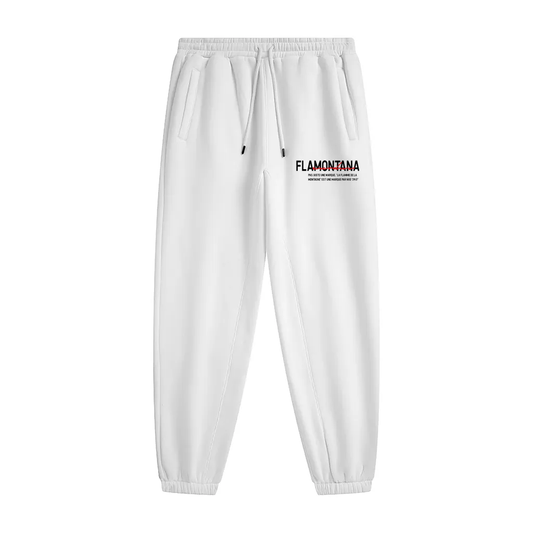 Flamontana Origins White Joggers