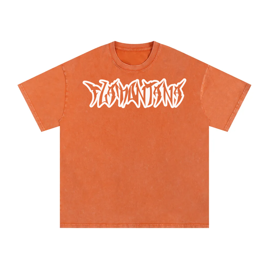 Flamontana 'Scrawl' Washed Shirt