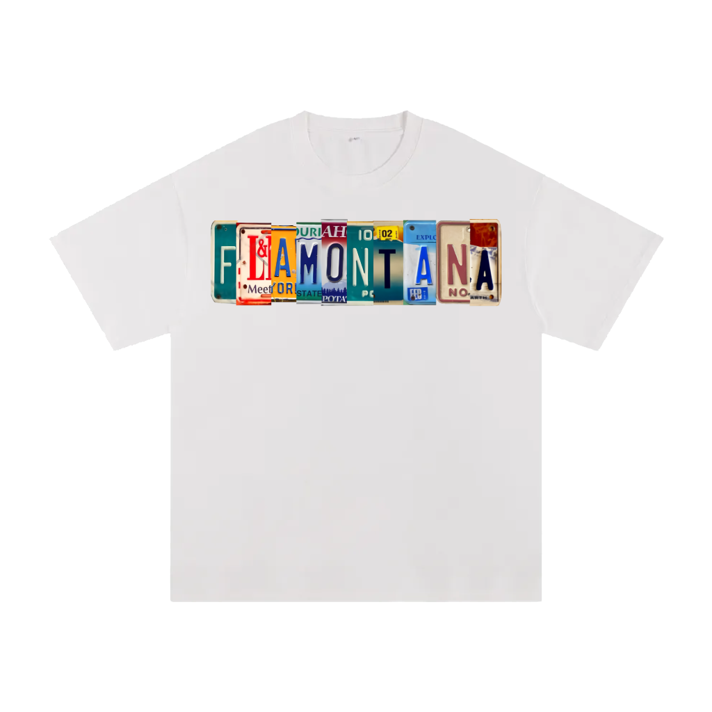 Flamontana Car Plate T-Shirt