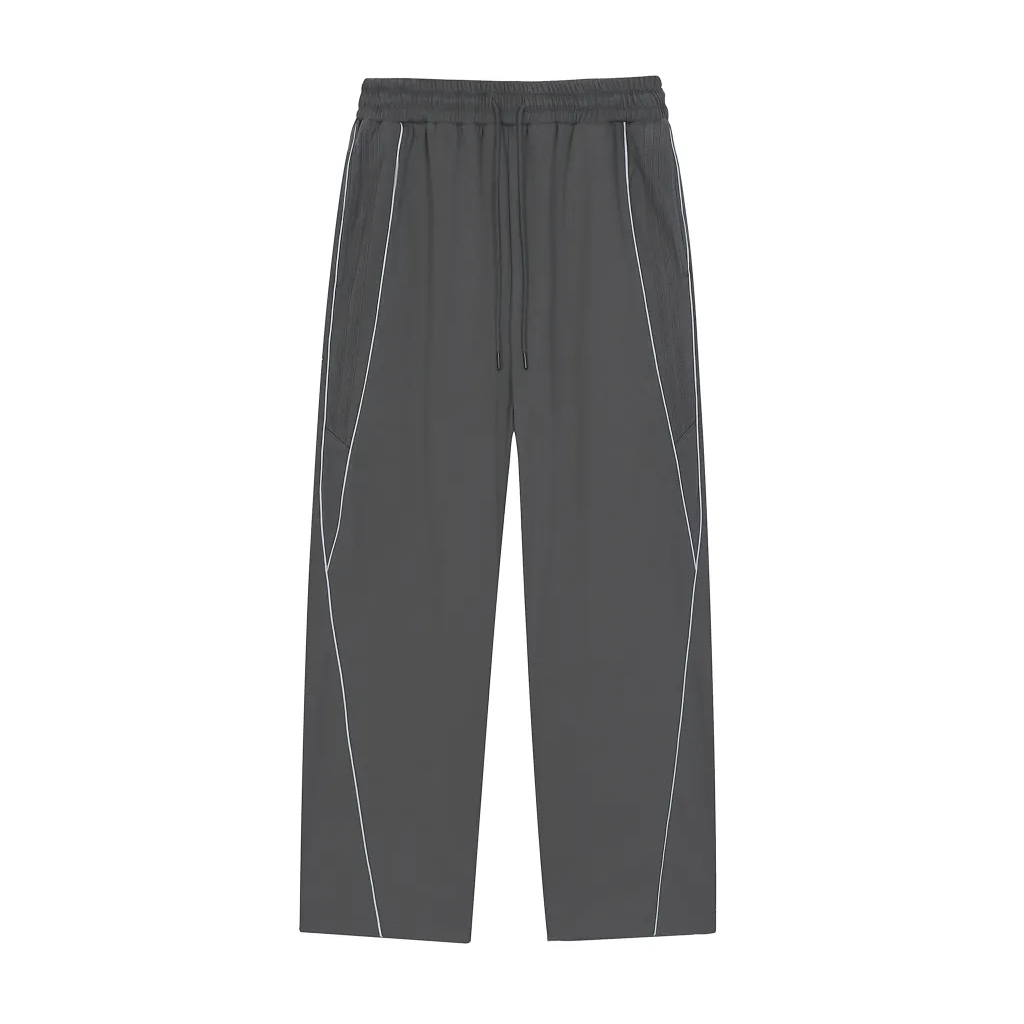 Flamontana Reflective Piped Sweatpants